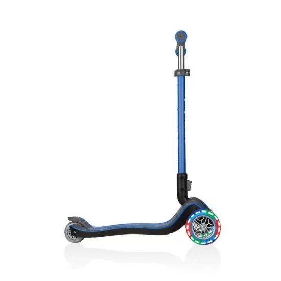 Trotineta pliabila Globber Elite Deluxe Lights Albastru Trotineta pliabila Globber Elite Deluxe Lights Albastru