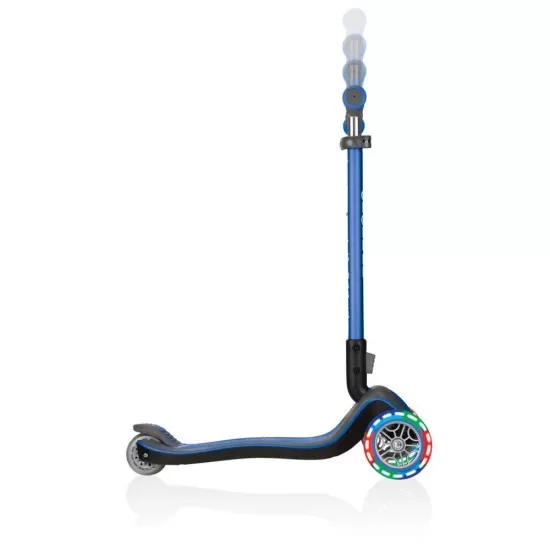Trotineta pliabila Globber Elite Deluxe Lights Albastru Trotineta pliabila Globber Elite Deluxe Lights Albastru