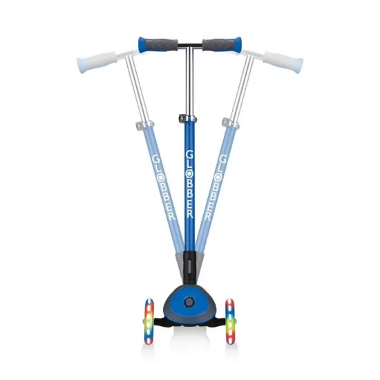 Trotineta pliabila Globber Elite Deluxe Lights Albastru Trotineta pliabila Globber Elite Deluxe Lights Albastru