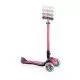 Trotineta pliabila Globber Elite Deluxe Lights Roz