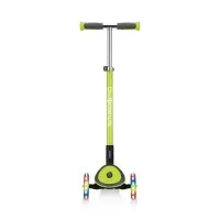 Trotineta pliabila Globber Elite Deluxe Lights Verde