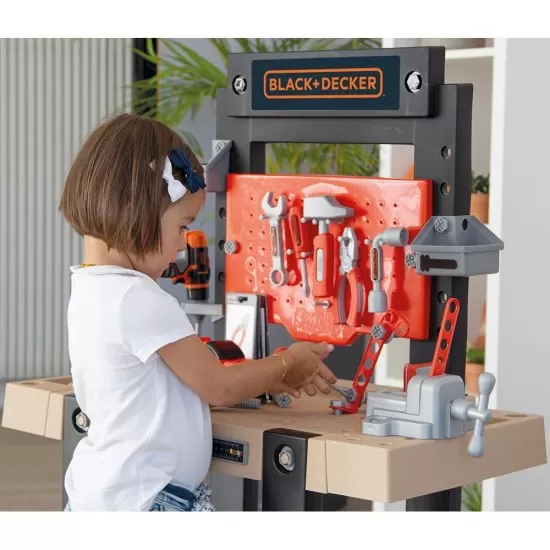 Atelier de lucru Smoby Black & Decker Bricolo Center Atelier de lucru Smoby Black & Decker Bricolo Center