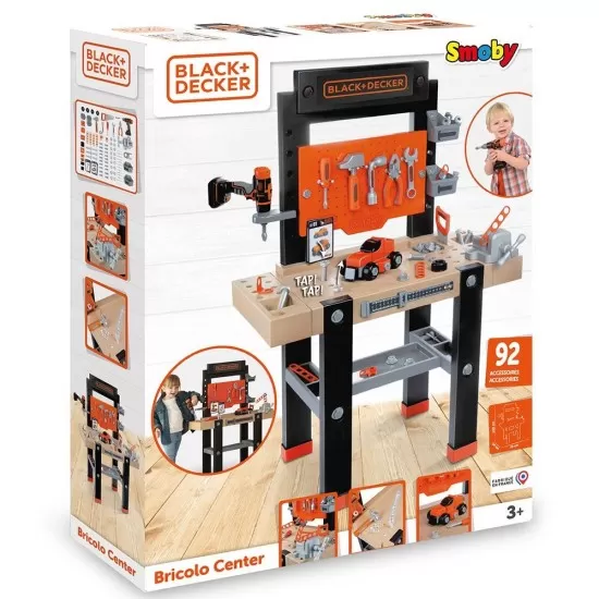 Atelier de lucru Smoby Black & Decker Bricolo Center Atelier de lucru Smoby Black & Decker Bricolo Center