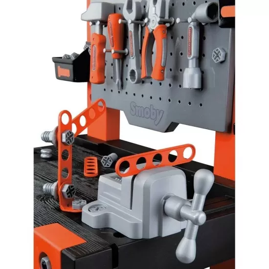Atelier Smoby Black & Decker Bricolo One cu accesorii Atelier Smoby Black & Decker Bricolo One cu accesorii