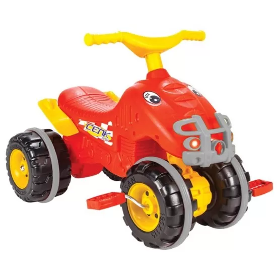 ATV cu pedale Pilsan Cenk red grey ATV cu pedale Pilsan Cenk red grey