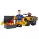 ATV Simba Fireman Sam, Sam Mercury Quad cu figurina Sam si accesorii ATV Simba Fireman Sam, Sam Mercury Quad cu figurina Sam si accesorii