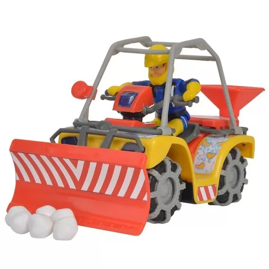 Set de joaca Pompierul Sam - ATV pentru dezapazit cu accesorii
