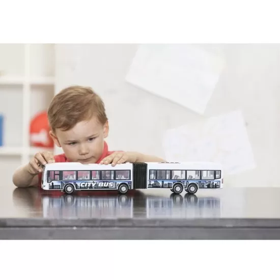 Autobus Dickie Toys City Express Bus alb Autobus Dickie Toys City Express Bus alb