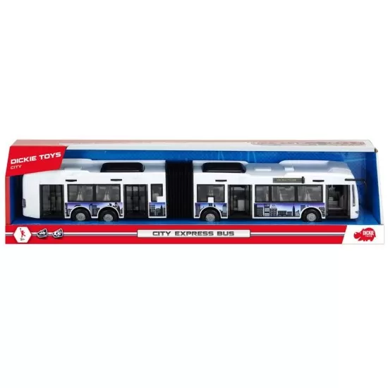 Autobus Dickie Toys City Express Bus alb Autobus Dickie Toys City Express Bus alb