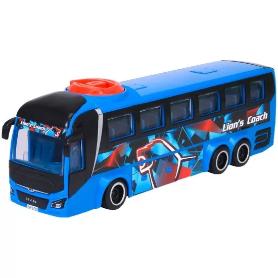 Autobuz Dickie Toys MAN Lion's Coach 26,5 cm albastru Autobuz Dickie Toys MAN Lion's Coach 26,5 cm albastru