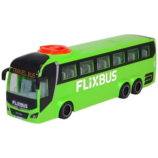 Autobuz Dickie Toys MAN Lion's Coach 26,5 cm Flixbus verde Autobuz Dickie Toys MAN Lion's Coach 26,5 cm Flixbus verde
