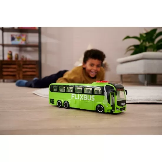 Autobuz Dickie Toys MAN Lion's Coach 26,5 cm Flixbus verde Autobuz Dickie Toys MAN Lion's Coach 26,5 cm Flixbus verde