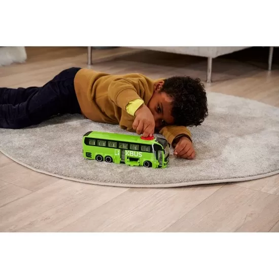 Autobuz Dickie Toys MAN Lion's Coach 26,5 cm Flixbus verde Autobuz Dickie Toys MAN Lion's Coach 26,5 cm Flixbus verde