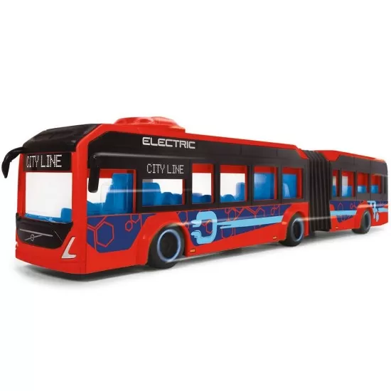 Autobuz Dickie Toys Volvo City Bus 40 cm rosu Autobuz Dickie Toys Volvo City Bus 40 cm rosu
