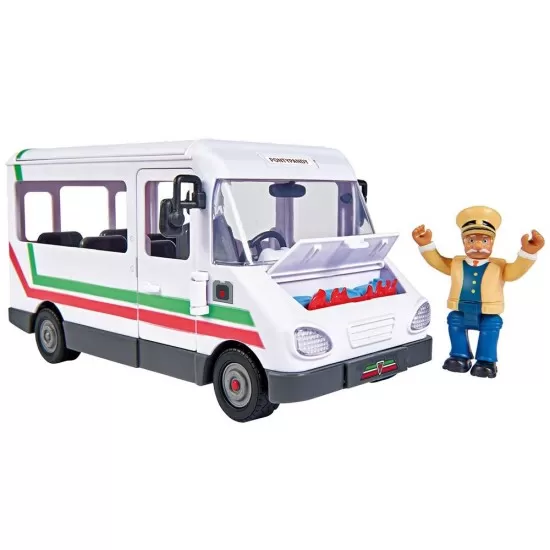 Autobuz Simba Fireman Sam Trevors Bus cu figurina si accesorii Autobuz Simba Fireman Sam Trevors Bus cu figurina si accesorii