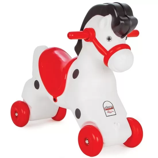 Balansoar muzical pentru copii Pilsan Horse white Balansoar muzical pentru copii Pilsan Horse white