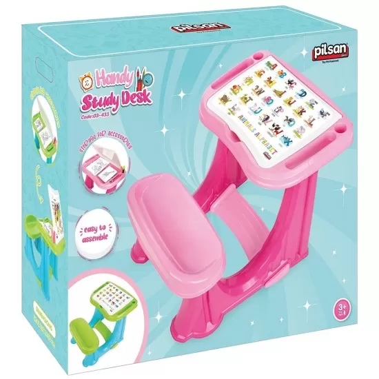 Banca scolara Pilsan Handy Study Desk pink Banca scolara Pilsan Handy Study Desk pink