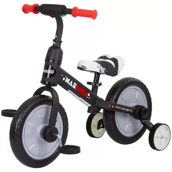 Bicicleta 2 in 1 Chipolino Max Bike Grey Bicicleta 2 in 1 Chipolino Max Bike Grey