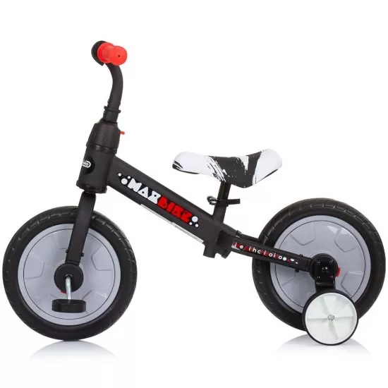 Bicicleta 2 in 1 Chipolino Max Bike Grey Bicicleta 2 in 1 Chipolino Max Bike Grey