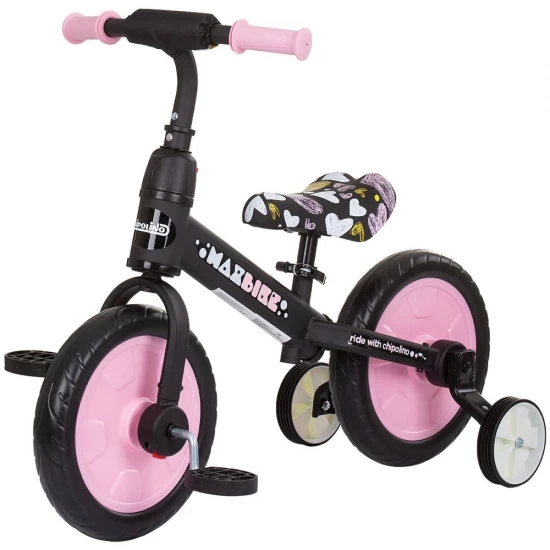 Bicicleta 2 in 1 Chipolino Max Bike pink Bicicleta 2 in 1 Chipolino Max Bike pink