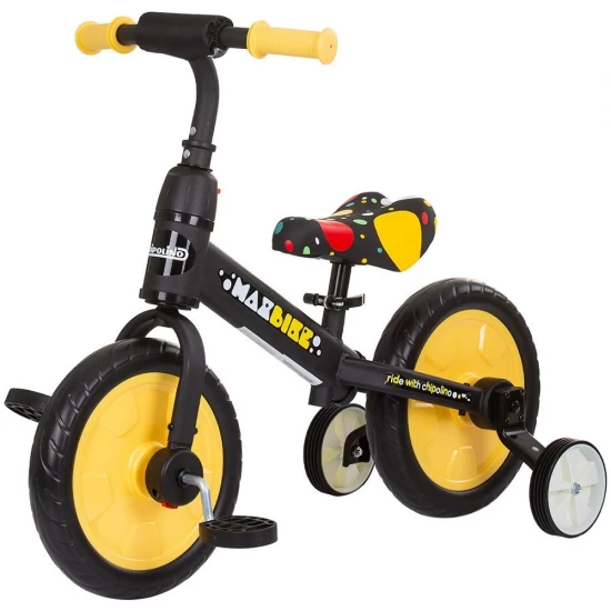 Bicicleta 2 in 1 Chipolino Max Bike yellow Bicicleta 2 in 1 Chipolino Max Bike yellow