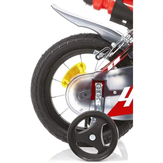Bicicleta copii Dino Bikes 12 inch 412 rosu Bicicleta copii Dino Bikes 12 inch 412 rosu