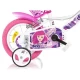 Bicicleta copii Dino Bikes 12 inch Fairy alb Bicicleta copii Dino Bikes 12 inch Fairy alb