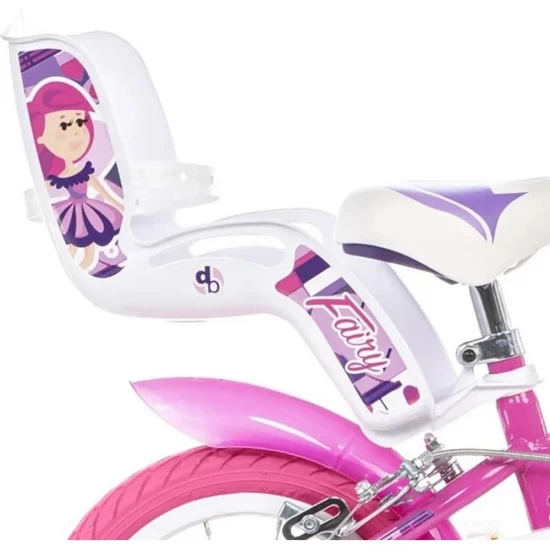 Bicicleta copii Dino Bikes 12 inch Fairy roz Bicicleta copii Dino Bikes 12 inch Fairy roz