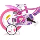 Bicicleta copii Dino Bikes 12 inch Fairy roz Bicicleta copii Dino Bikes 12 inch Fairy roz