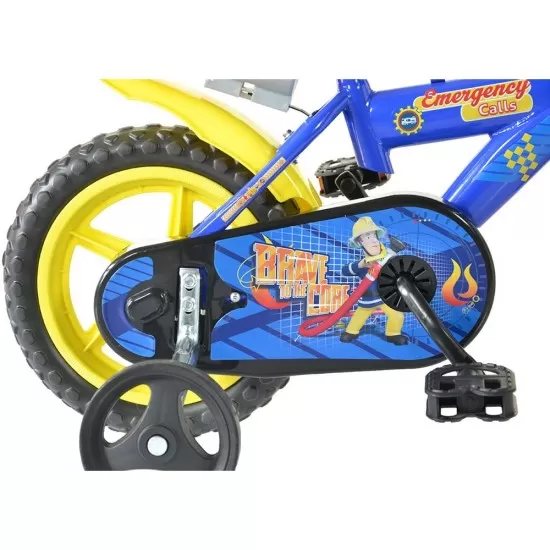 Bicicleta copii Dino Bikes 12 inch Fireman Sam Bicicleta copii Dino Bikes 12 inch Fireman Sam