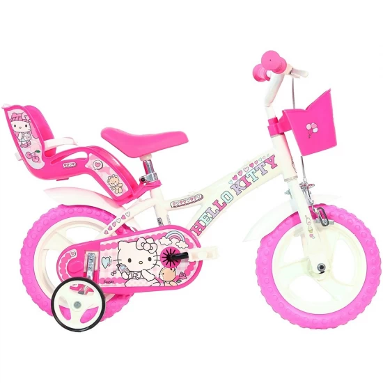 Bicicleta fete Dino Bikes 12 inch Hello Kitty Bicicleta fete Dino Bikes 12 inch Hello Kitty