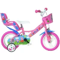 Bicicleta copii Dino Bikes 12 inch Peppa Pig