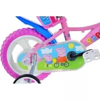 Bicicleta copii Dino Bikes 12 inch Peppa Pig