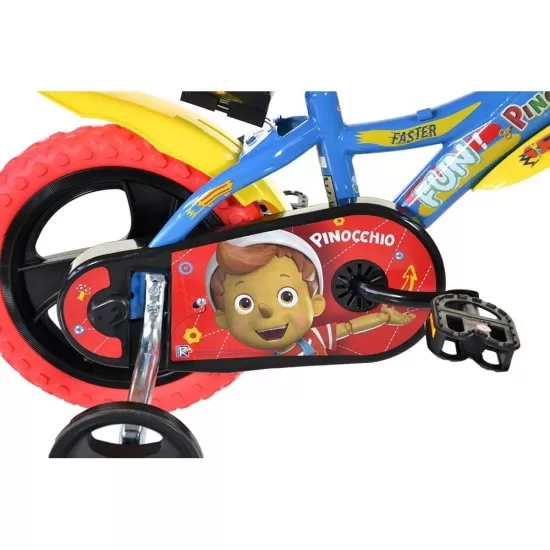 Bicicleta copii Dino Bikes 12 inch Pinocchio