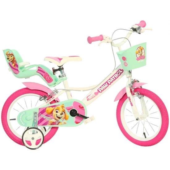 Bicicleta fete Dino Bikes 14 inch Paw Patrol Bicicleta fete Dino Bikes 14 inch Paw Patrol