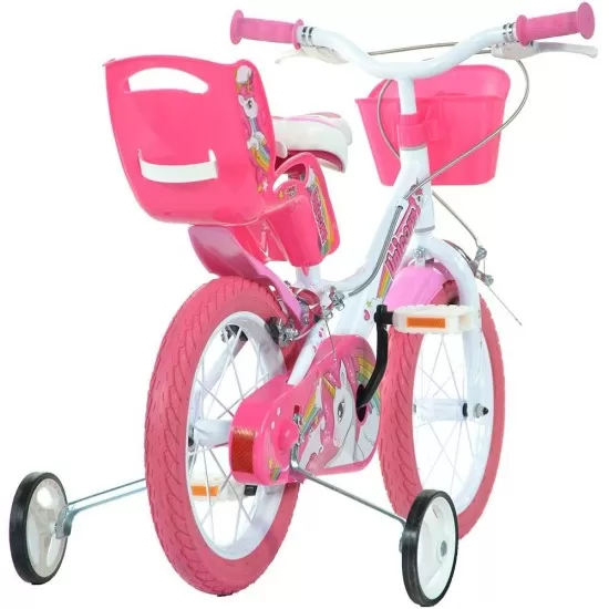 Bicicleta copii Dino Bikes 14 inch Unicorn Bicicleta copii Dino Bikes 14 inch Unicorn