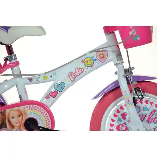Bicicleta copii Dino Bikes 16 inch Barbie