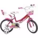Bicicleta copii Dino Bikes 16 inch Flappy Fuchsia Bicicleta copii Dino Bikes 16 inch Flappy Fuchsia