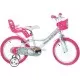 Bicicleta copii Dino Bikes 16 inch Hello Kitty Bicicleta copii Dino Bikes 16 inch Hello Kitty