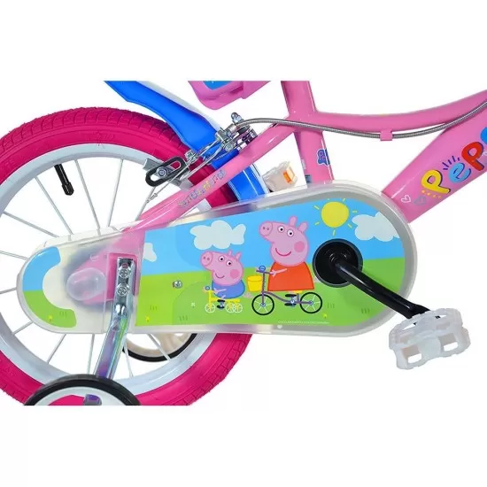 Bicicleta copii Dino Bikes 16 inch Peppa Pig Bicicleta copii Dino Bikes 16 inch Peppa Pig