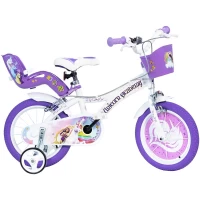 Bicicleta copii Dino Bikes 16 inch Unicorn Academy