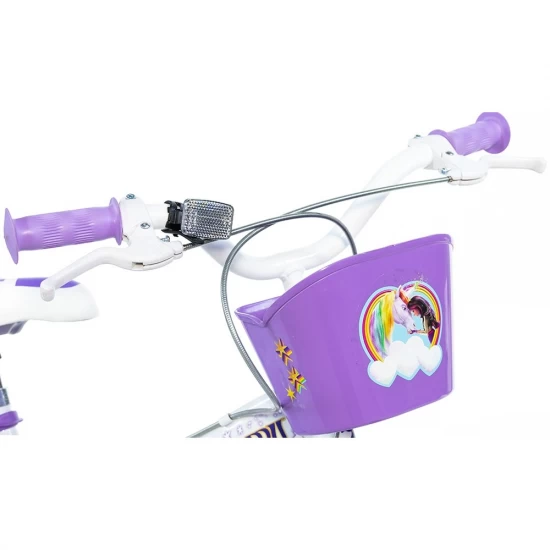 Bicicleta copii Dino Bikes 16 inch Unicorn Academy Bicicleta copii Dino Bikes 16 inch Unicorn Academy