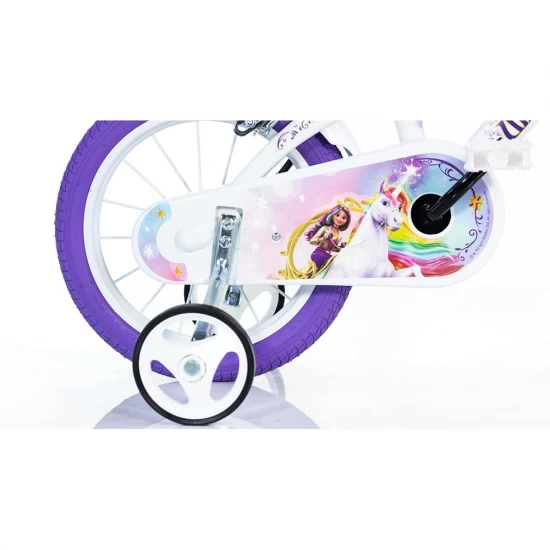 Bicicleta copii Dino Bikes 16 inch Unicorn Academy Bicicleta copii Dino Bikes 16 inch Unicorn Academy