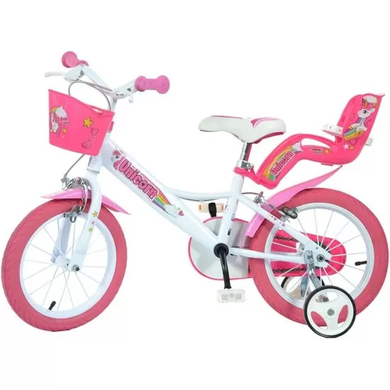 Bicicleta copii Dino Bikes 16 inch Unicorn