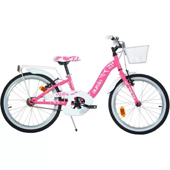 Bicicleta copii Dino Bikes 20 inch City Smarty Fuchsia Bicicleta copii Dino Bikes 20 inch City Smarty Fuchsia