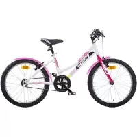 Bicicleta copii Dino Bikes 20 inch MTB fete Sport alb