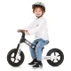 Bicicleta fara pedale Chipolino Spark black white Bicicleta fara pedale Chipolino Spark black white