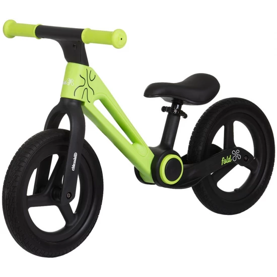 Bicicleta fara pedale pliabila Chipolino Fold X Green