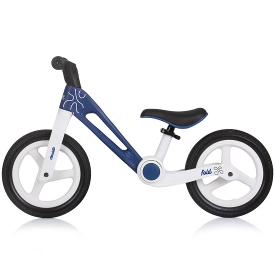 Bicicleta fara pedale pliabila Chipolino Fold X Navy