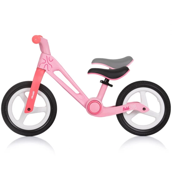 Bicicleta fara pedale pliabila Chipolino Fold X Pink